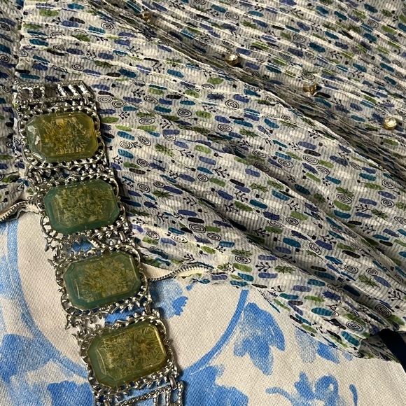 Vintage Atomic Age Print Beautiful Tiny Aline with Suggested Jewelry 1960s 60s - Picture 8 of 16